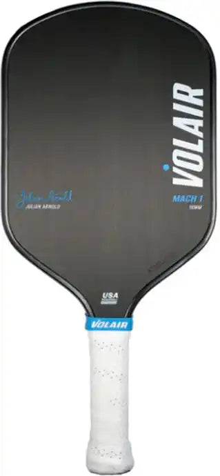 Volair Mach 1 14mm Pickleball Paddle - Black