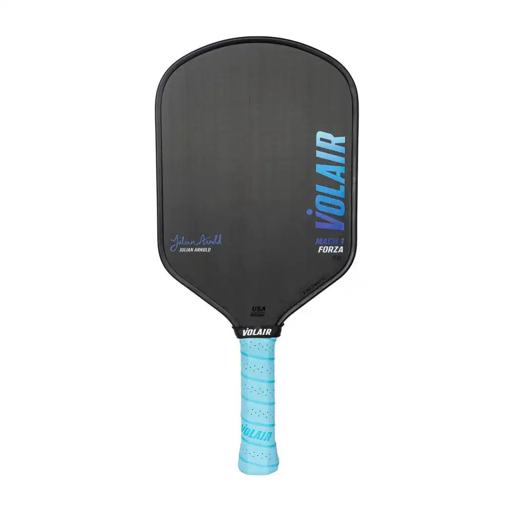 Volair Mach 1 Forza 16mm Pickleball Paddle - Black