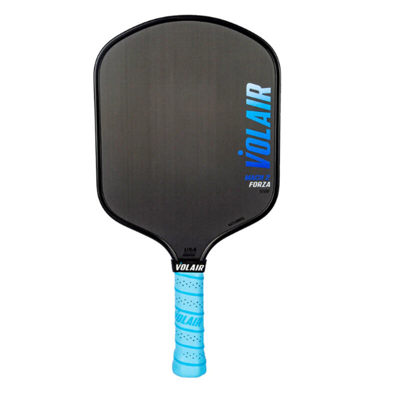 Volair Mach 2 Forza 14mm Pickleball Paddle - Black - HIT a Double