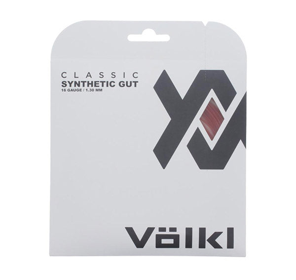 Volkl Classic Synthetic Gut 16g (red) - Red / Os