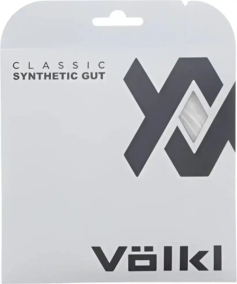 Volkl Classic Synthetic Gut 17g Tennis String - White