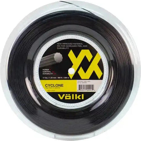 Volkl Cyclone Reel 660’ Tennis String - Yellow