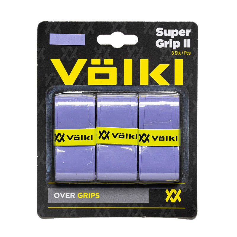 Volkl Super Grip Ii Overgrip (3x) (black) - Lav / Os