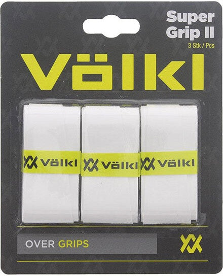 Volkl Super Grip Ii Overgrip (3x) - White