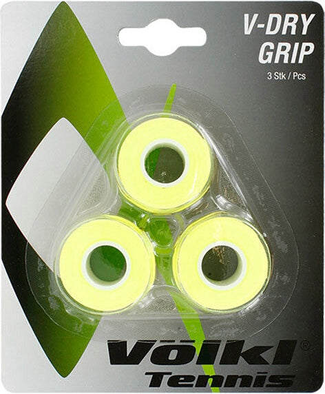 Volkl V-dry Overgrip (3x) - Neon Yellow
