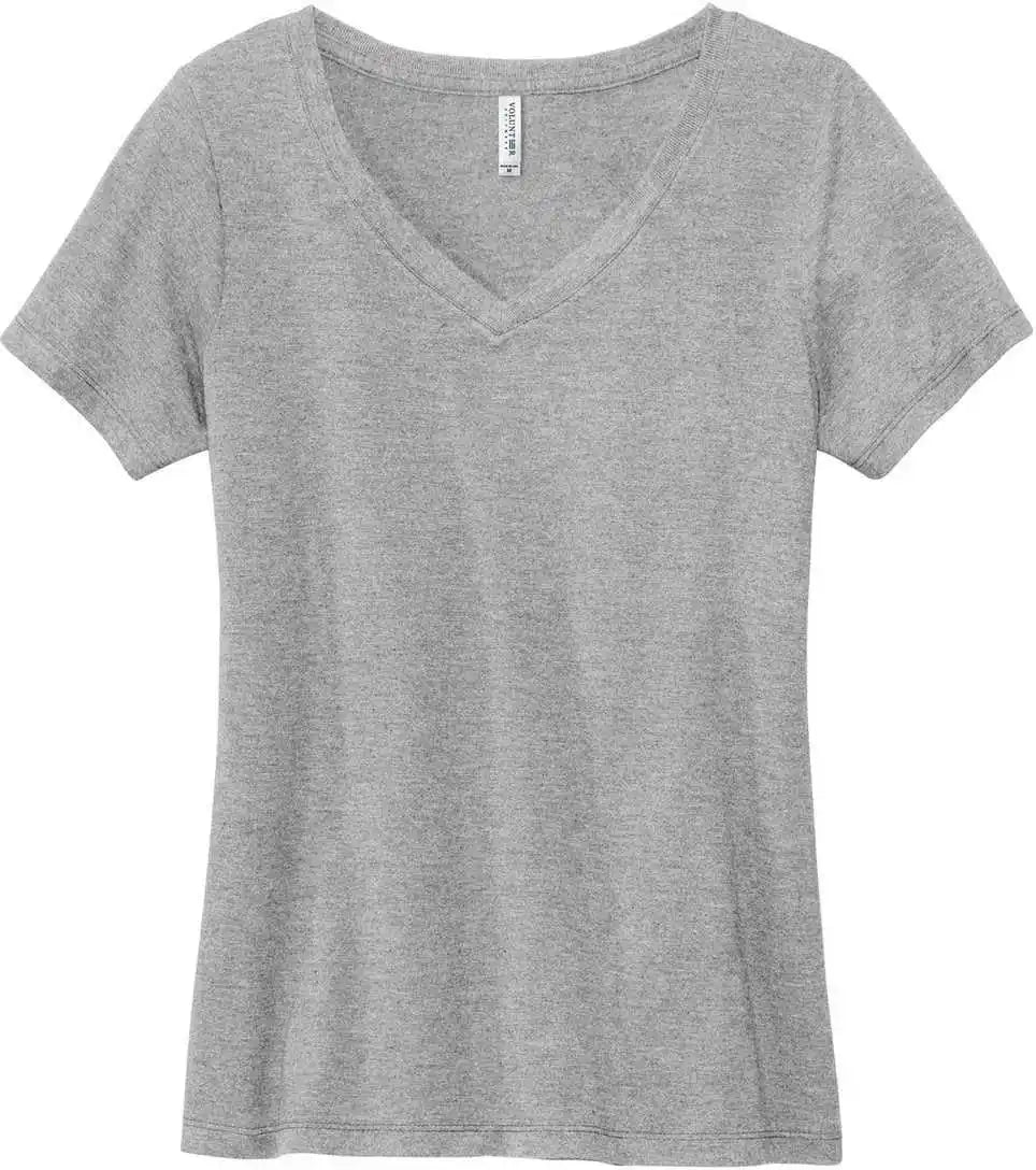 Volunteer Knitwear Lvl45v Women’s Daily v Neck Tee Athletic Heather
