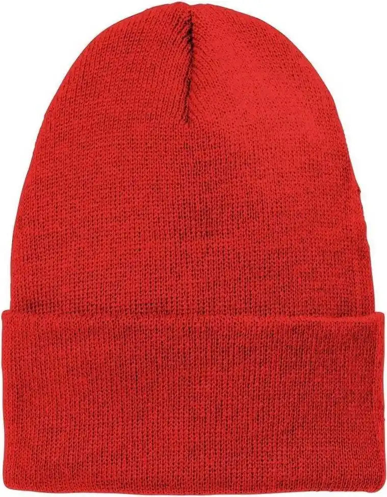 Volunteer Knitwear Vl10 Chore Beanie - Neon Orange - Adult Osfm