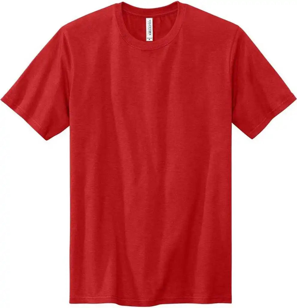 Volunteer Knitwear Vl100 All-american Tee - Flag Red