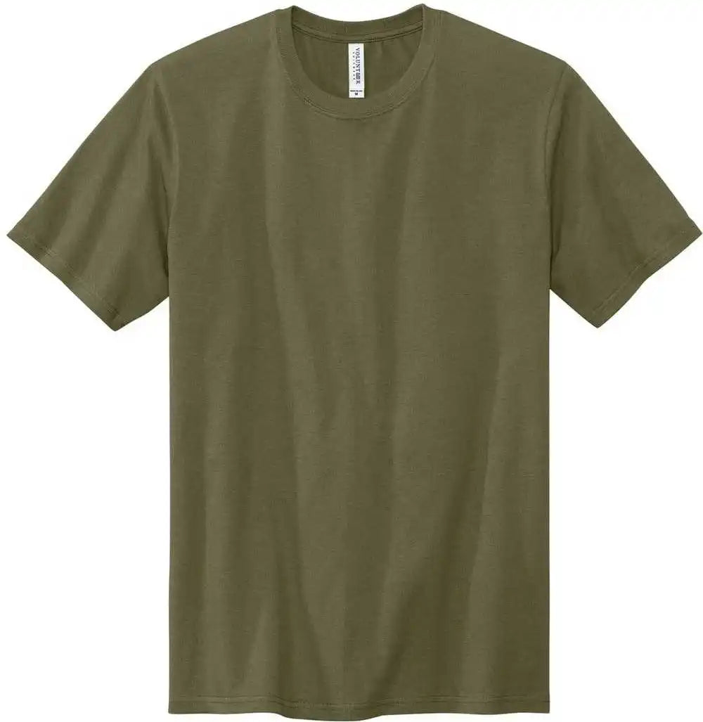 Volunteer Knitwear Vl100 All-american Tee - Olive Drab Green