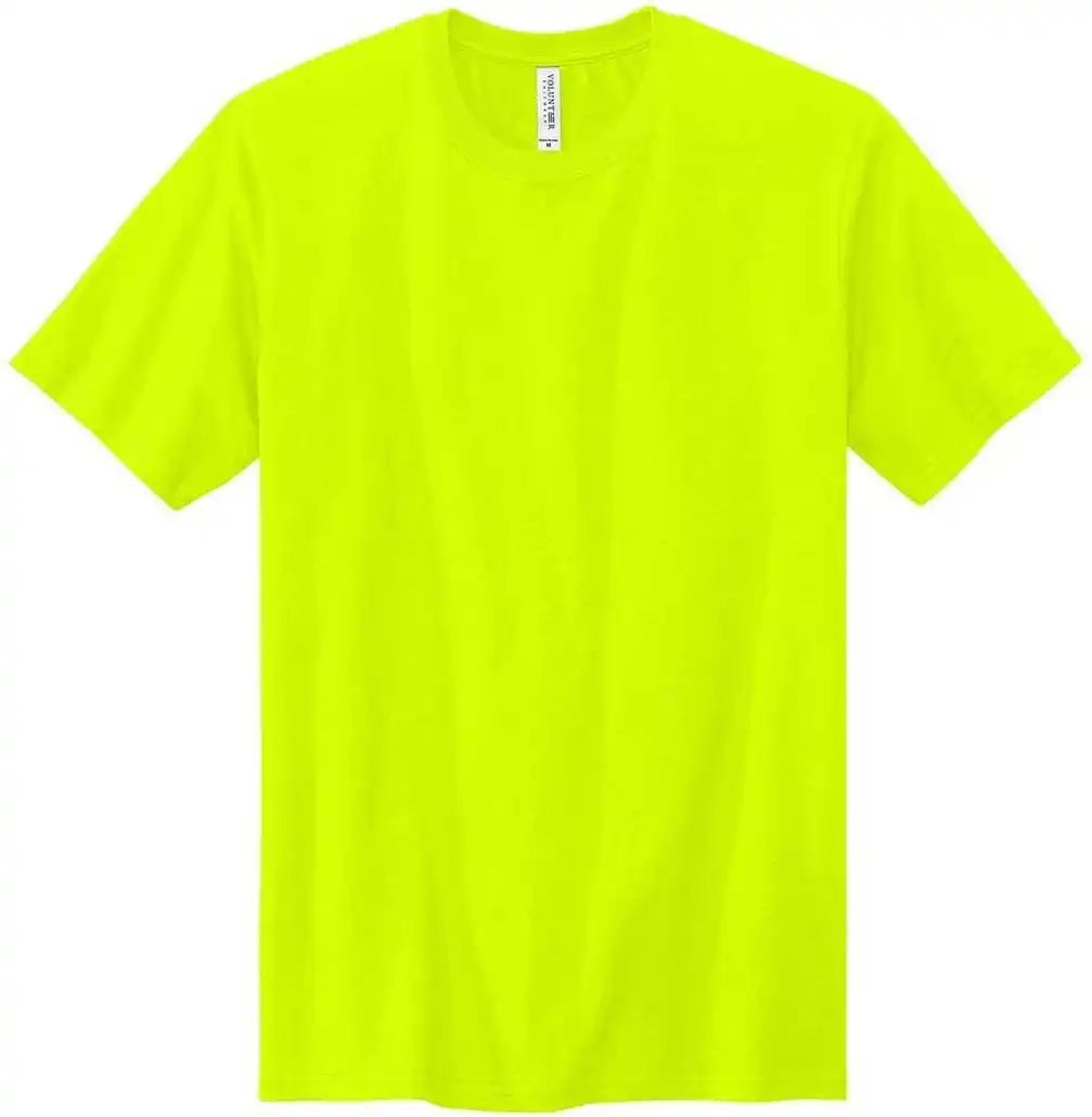 Volunteer Knitwear Vl100 All-american Tee - Safety Green