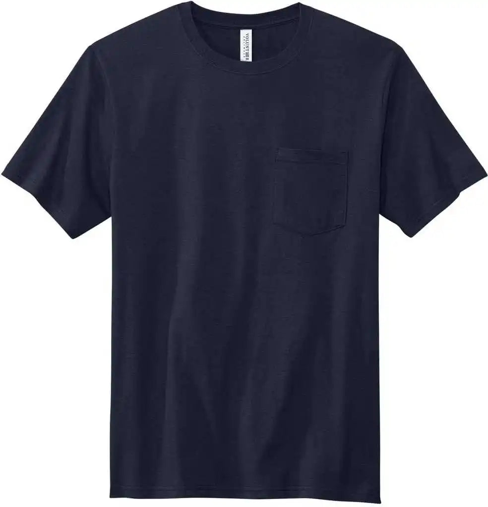 Volunteer Knitwear Vl100p All American Pocket Tee Strong Navy