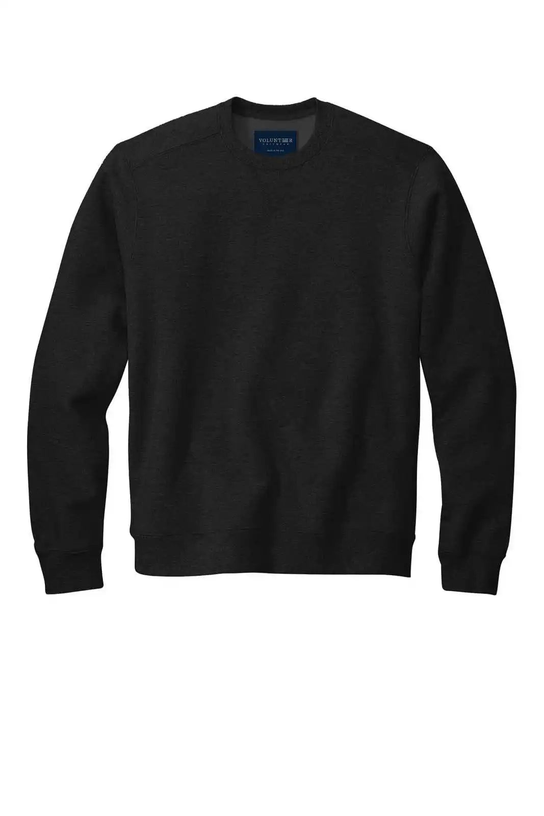 Volunteer Knitwear Vl130 Chore Fleece Crewneck Deep Black