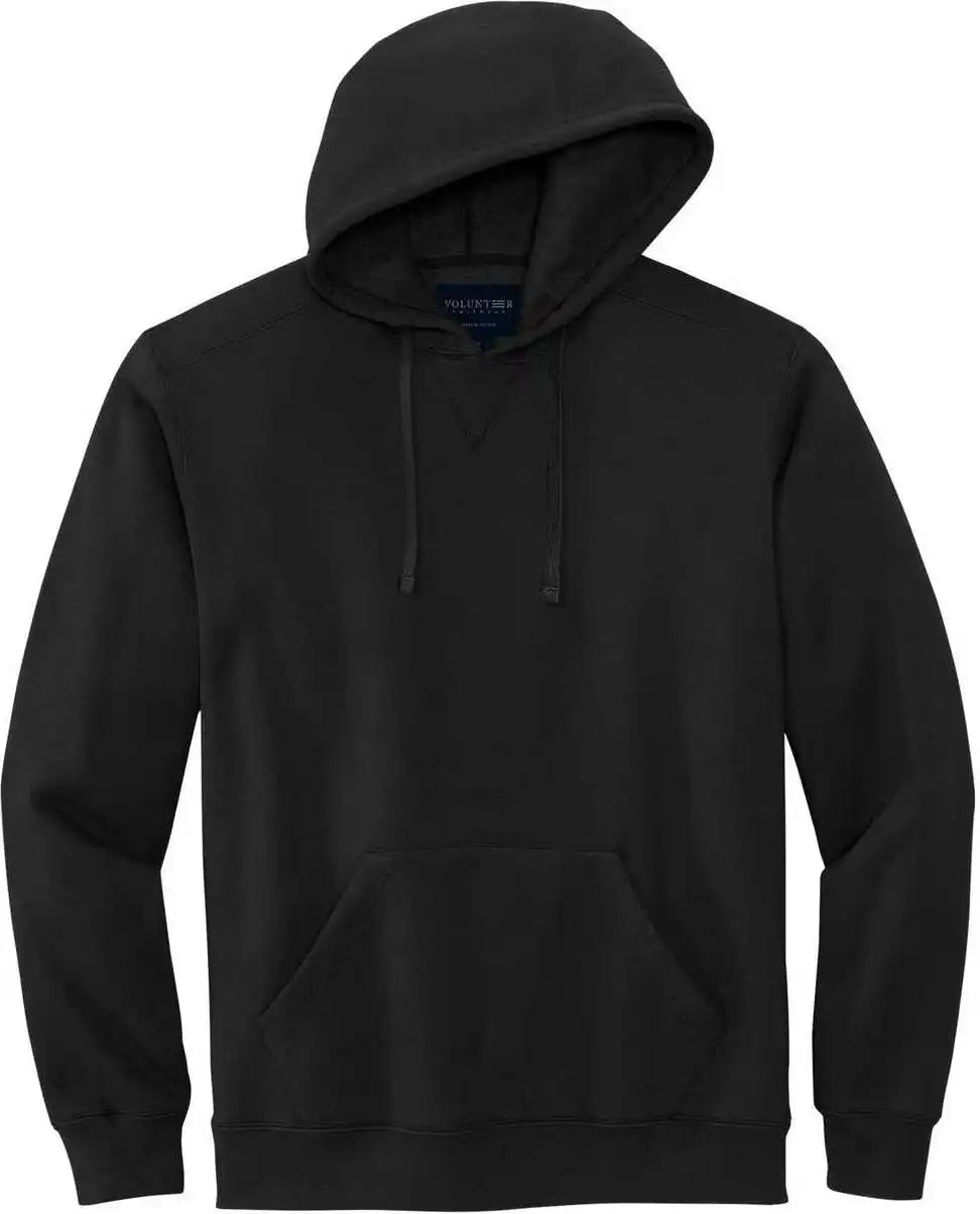 Volunteer Knitwear Vl130h Chore Fleece Pullover Hoodie Deep Black