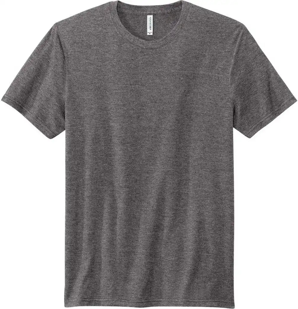 Volunteer Knitwear Vl40 Tri Tee Heather Grey Steel