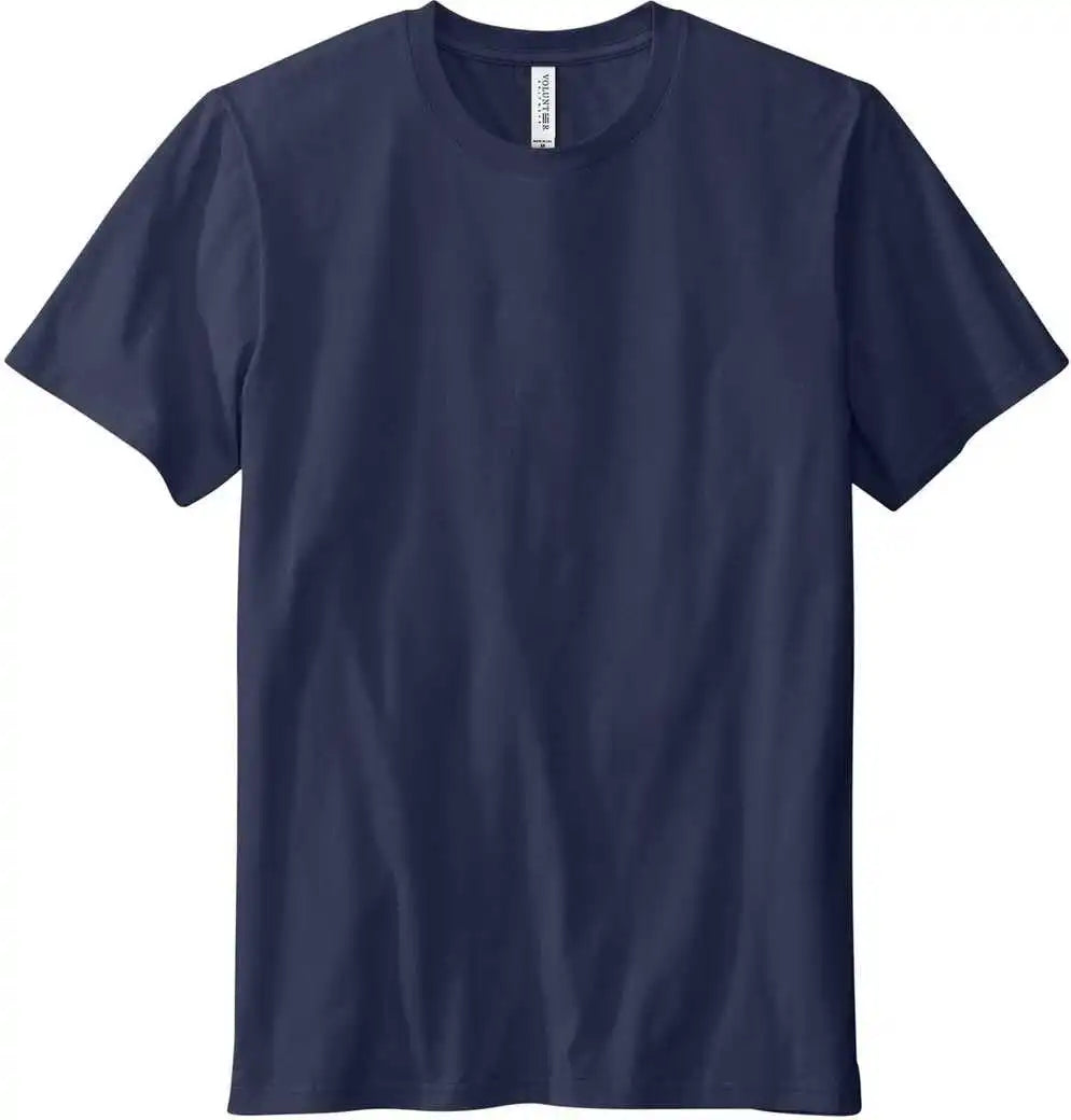 Volunteer Knitwear Vl45 Daily Tee - Strong Navy - Adult l