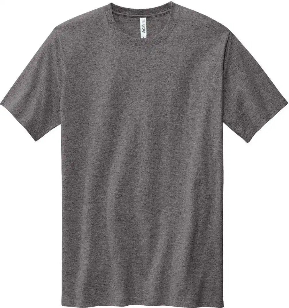 Volunteer Knitwear Vl60 Chore Tee - Dark Heather Grey