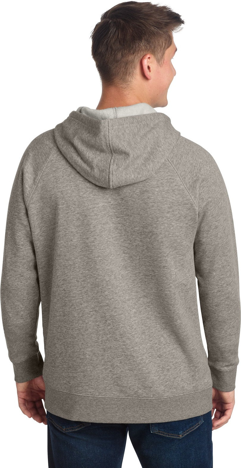 VtgHtr Sport-Tek Drive Fleece Hooded Full-Zip STF201