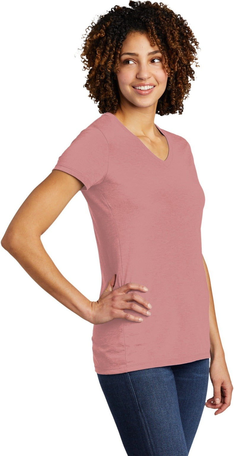 VtgRose Allmade Women's Tri-Blend V-Neck Tee AL2018