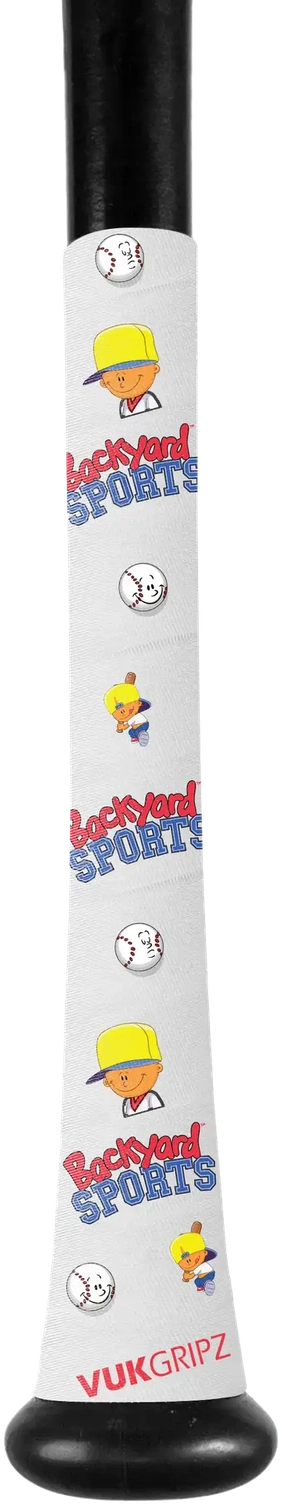 Vukgripz Backyard Baseball Collection Pablo Sanchez Bat Grip Tape - White