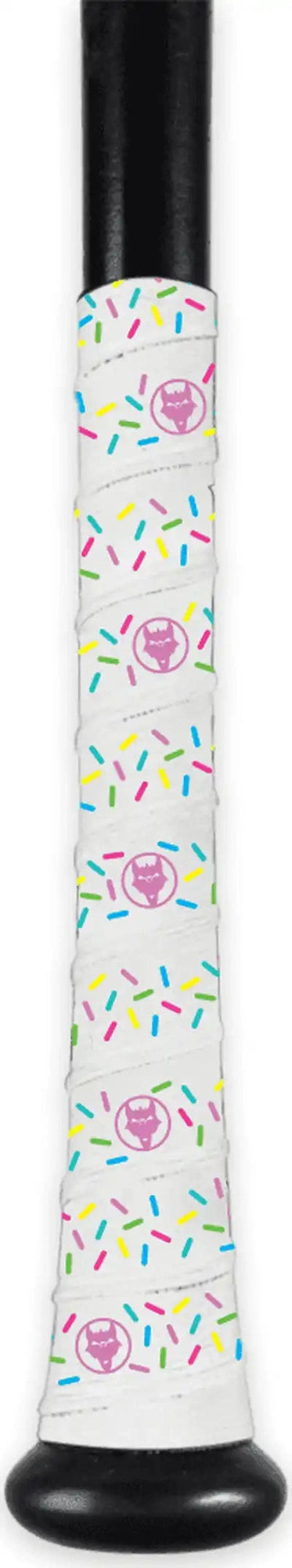 Vukgripz Donut Baseball Bat Grip Tape - White Red