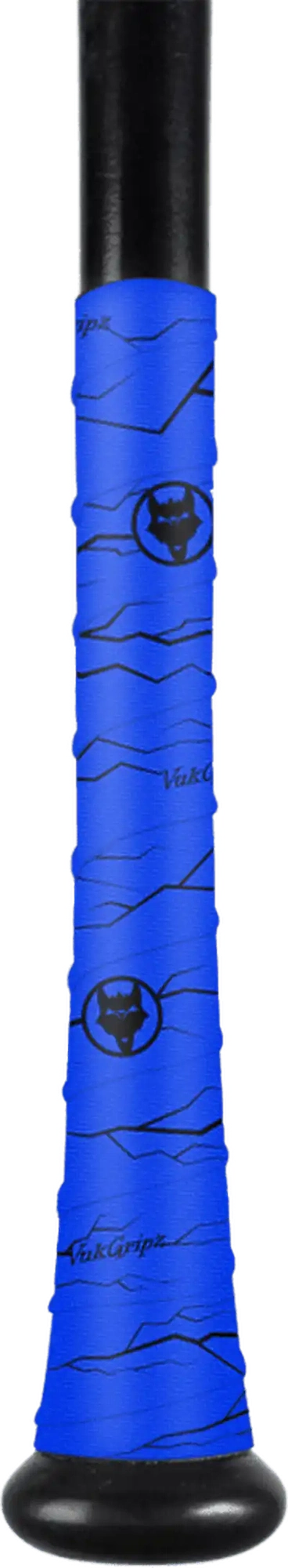 Vukgripz Pulse Baseball Bat Grip Tape - Blue Black