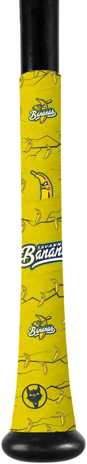 Vukgripz Savannah Bananas Bat Grip Collection - Yellow