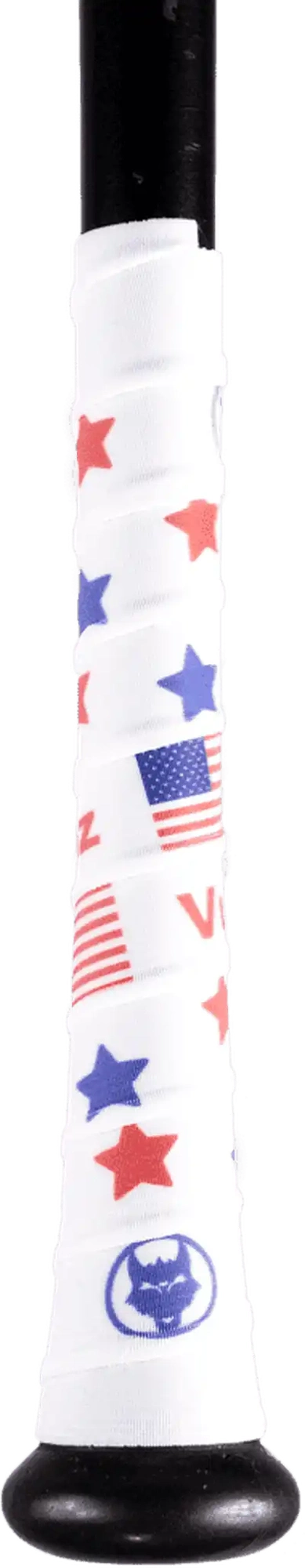 Vukgripz Stars & American Baseball Bat Grip Tape - White Red