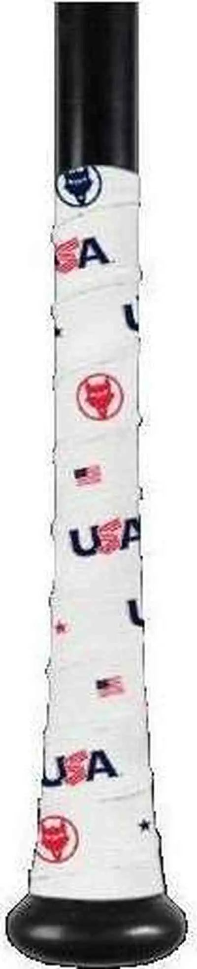 Vukgripz Team Usa Baseball Bat Grip Tape - White Red