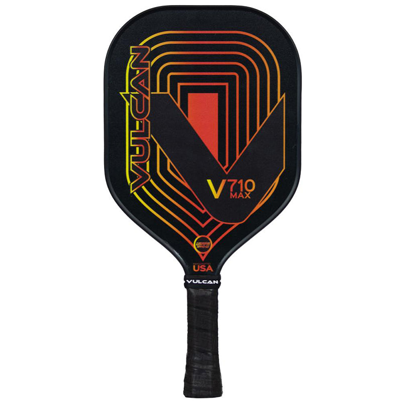Vulcan V710 Max Pickleball Paddle (flame Circuit)(black) - Blk / Os