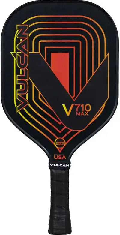 Vulcan V710 Max Pickleball Paddle Flame Circuit - Black