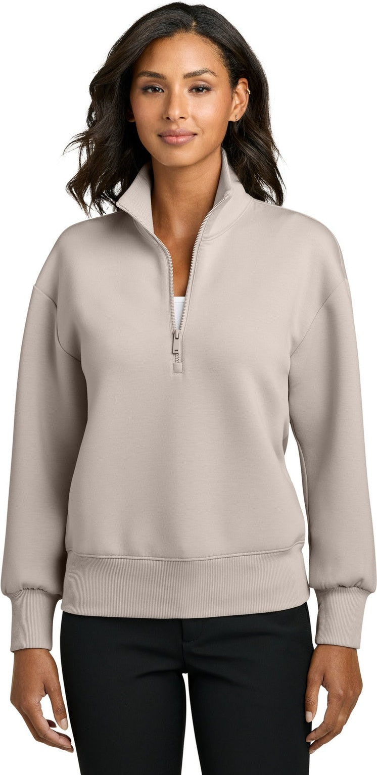 WarmQuartz Mercer+Mettle Women's Soft Spacer 1/4-Zip MM3101