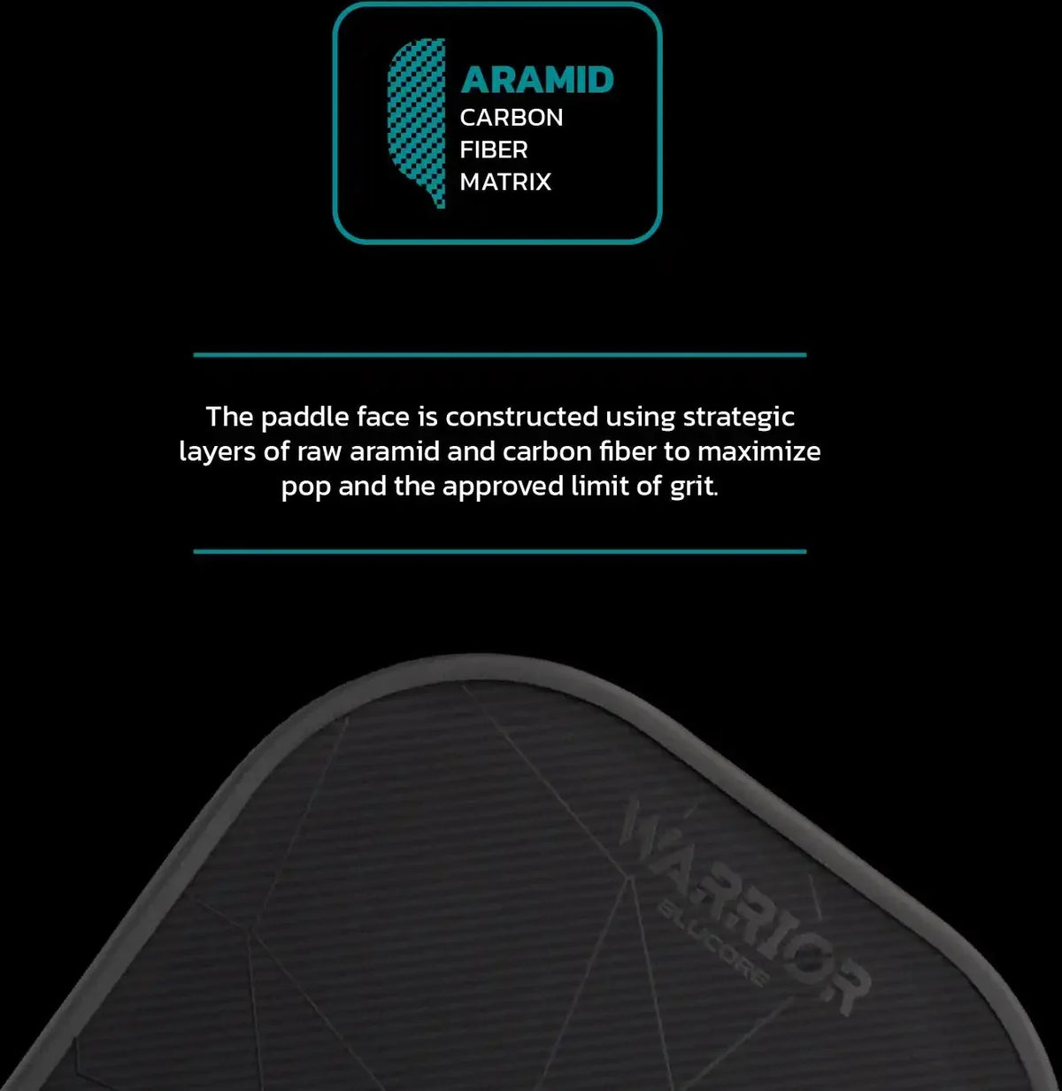 Warrior Blucore Pickleball Paddles