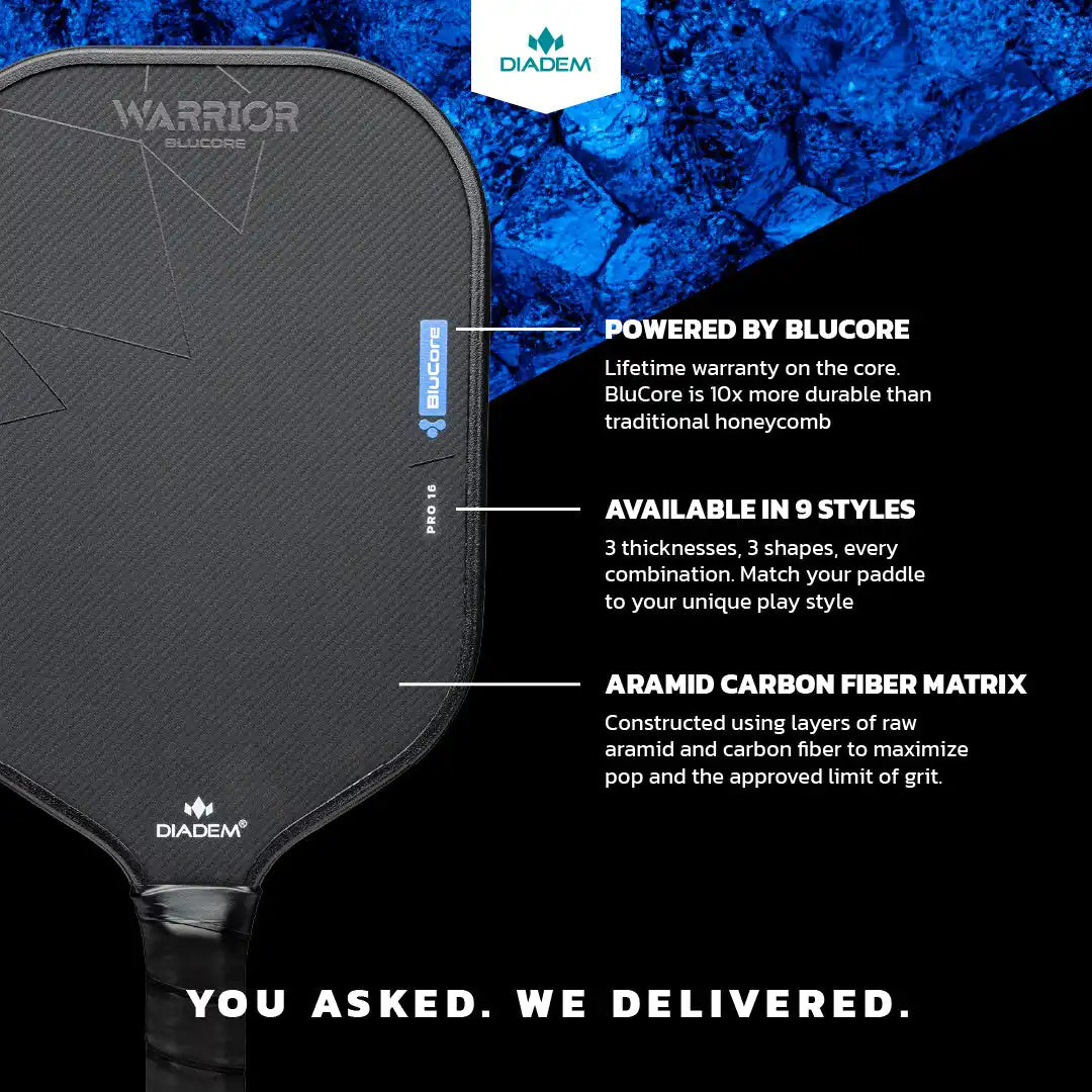 Warrior Blucore Pickleball Paddles