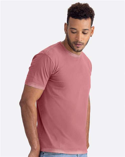 Washed Mauve Soft Wash T-Shirt - 3600SW