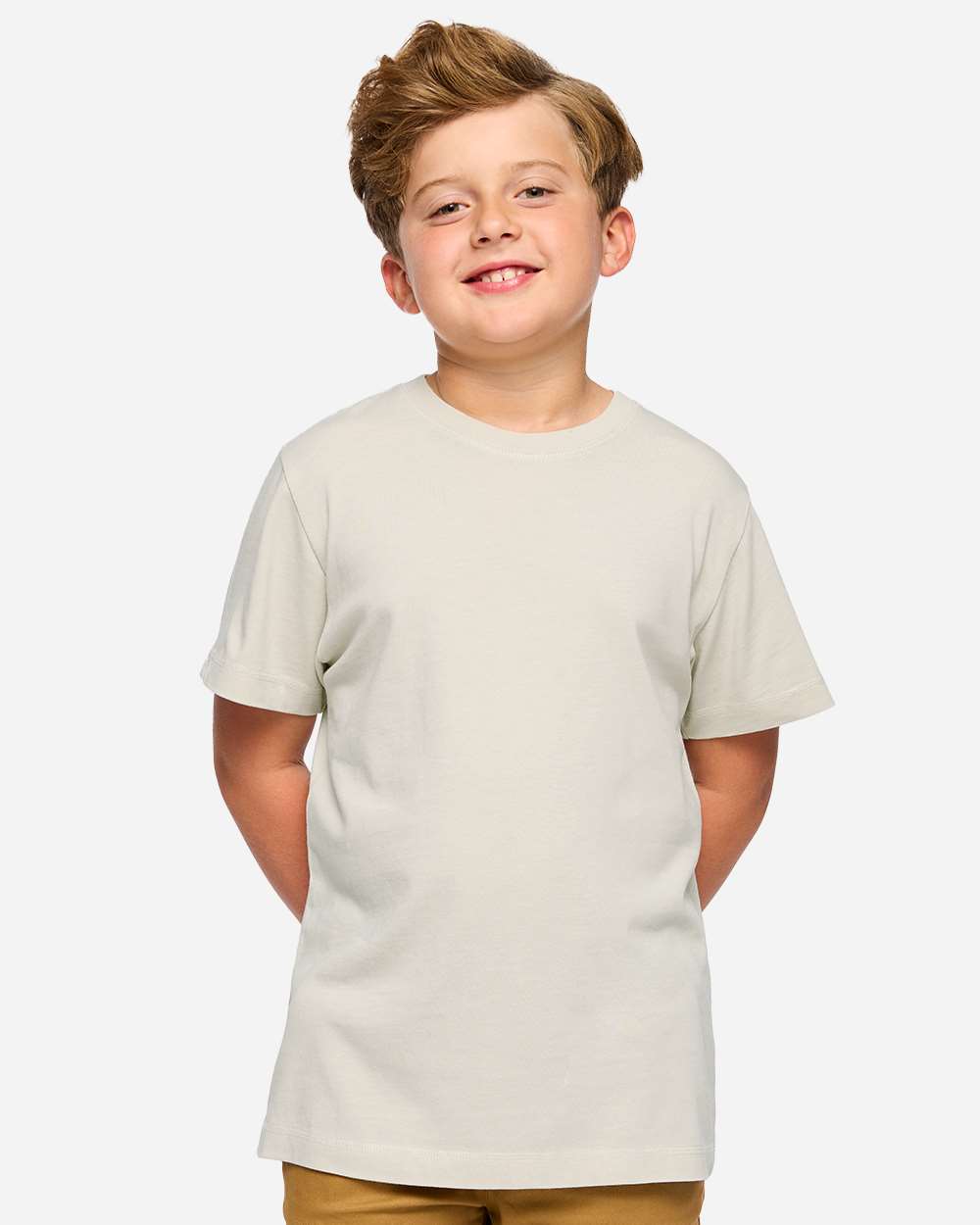 Washed Natural Youth Vintage Wash Tee - 6102 plain