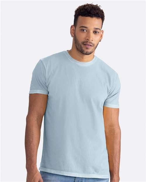 Washed Stonewash Denim Soft Wash T-Shirt - 3600SW