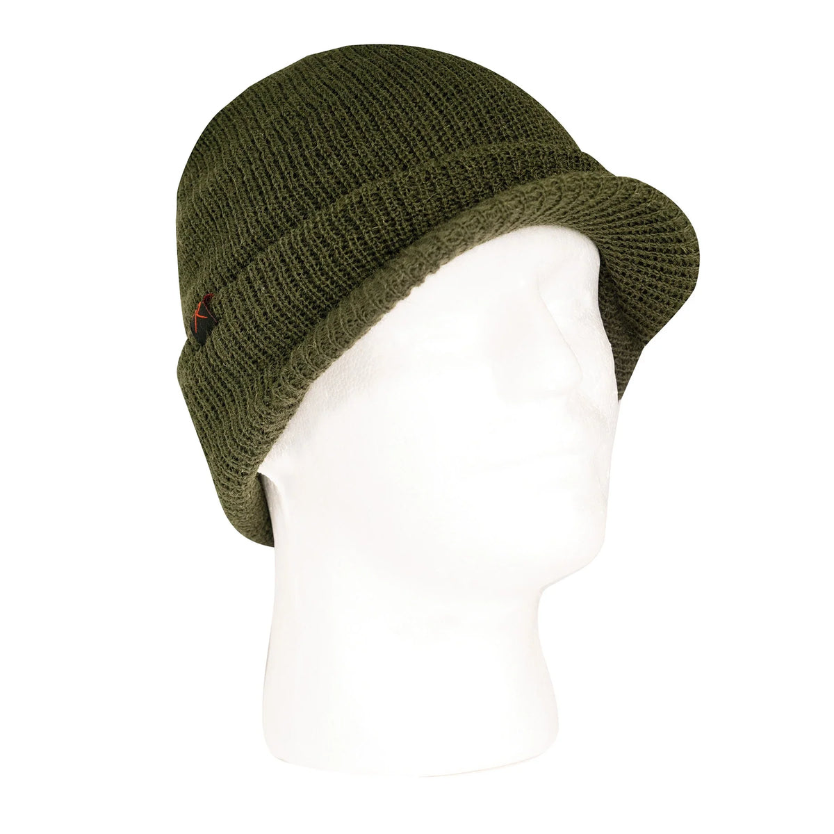 Watch Cap with Brim - Olive Drab