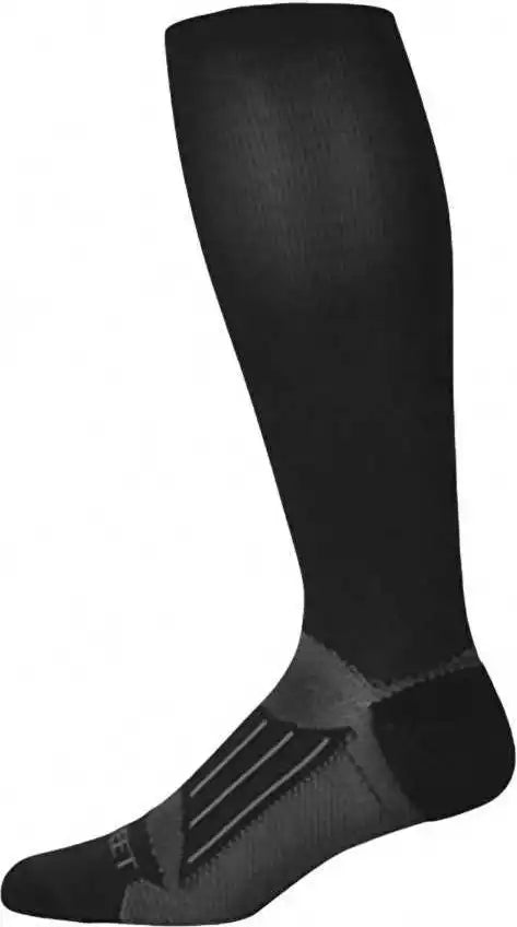 Wb Work Wear 240 Compression Knee High Socks - Black