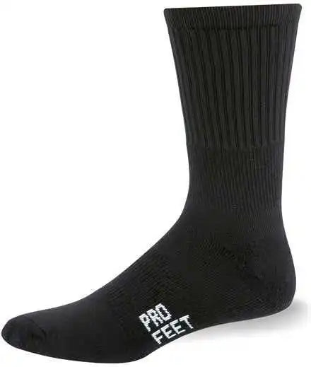 Wb Work Wear 285/3 Crew (3 Pair Pkg) Socks - Black