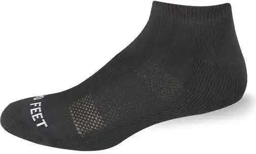 Wb Work Wear 5283/6 Performance Physical Low Cut (6 Pair Pkg) Socks Black