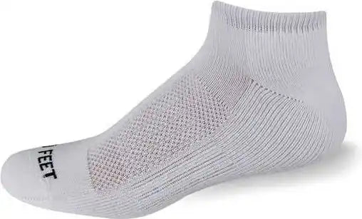 Wb Work Wear 5283/6 Performance Physical Low Cut (6 Pair Pkg) Socks - White