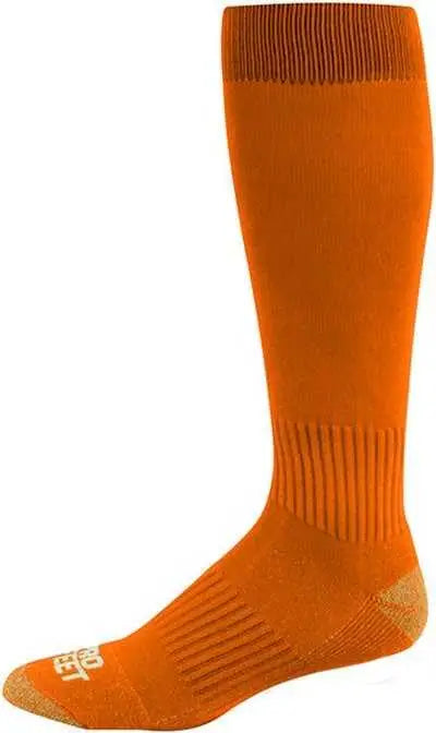 Wb Work Wear 730 Performance Silver Tech Knee High Socks - Orange