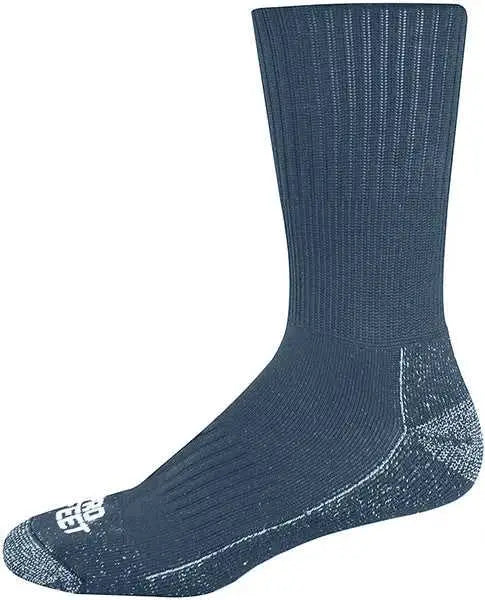 Wb Work Wear 731 Performance Silver Tech Crew Socks - Navy