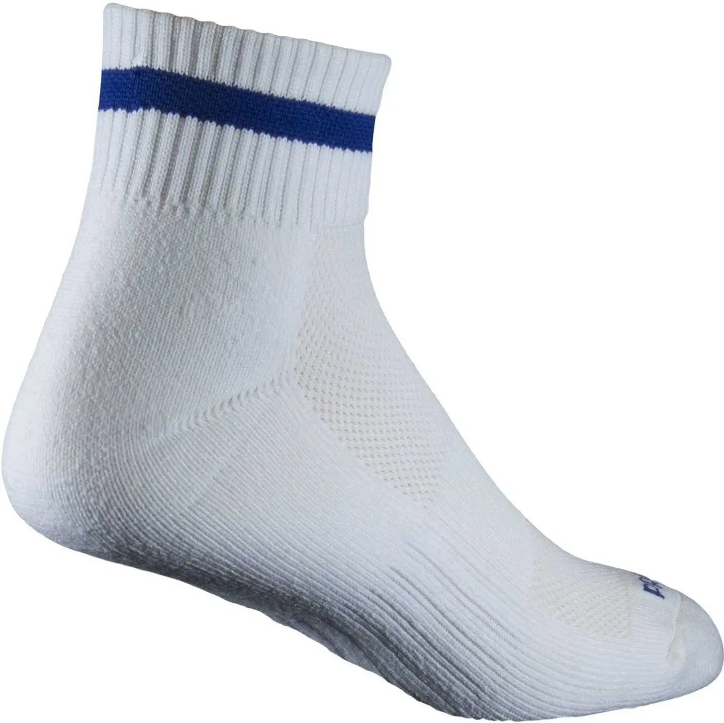Wb Work Wear Hs1404 Hero Series Solidarity Quarter Socks - White Royal