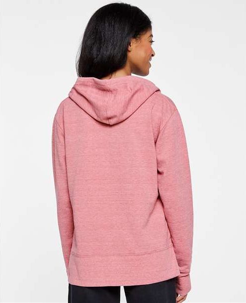 Weathered Mauvelous Women&#39;s Vintage Wash Hoodie - 3536