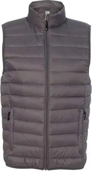 Weatherproof 16700 32 Degrees Packable Down Vest Dark Pewter