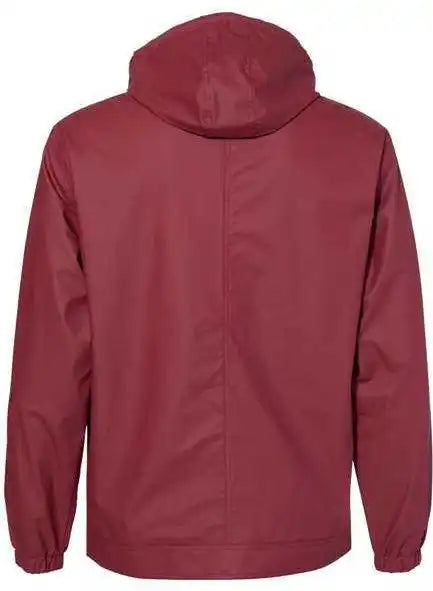 Weatherproof 193910 Vintage Hooded Rain Jacket Biking Red