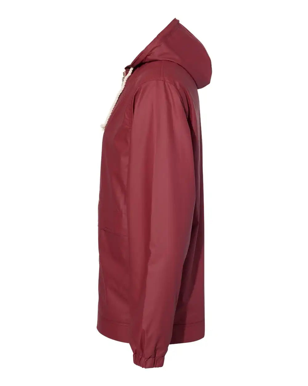 Weatherproof 193910 Vintage Hooded Rain Jacket - Biking Red