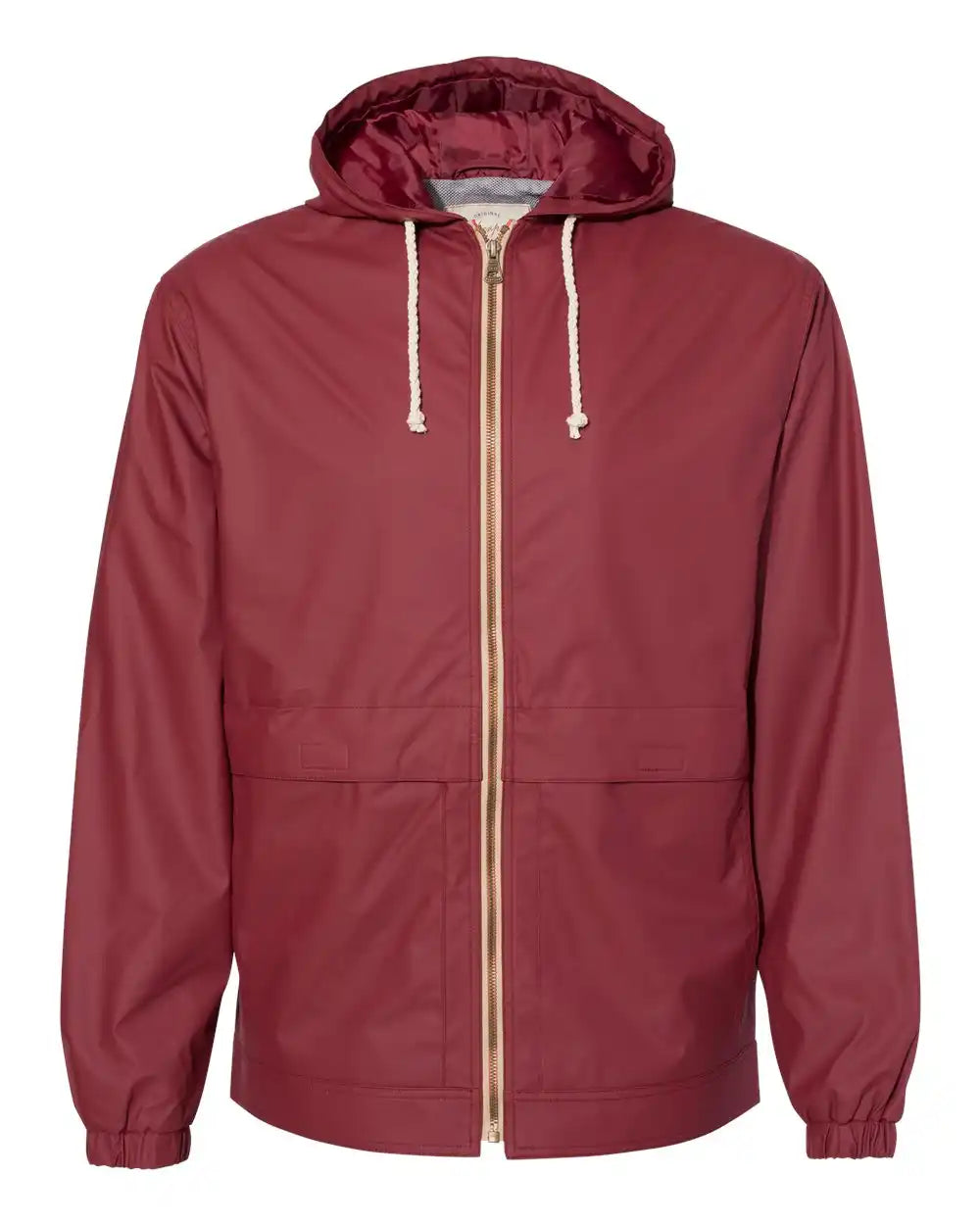 Weatherproof 193910 Vintage Hooded Rain Jacket - Biking Red - Xs