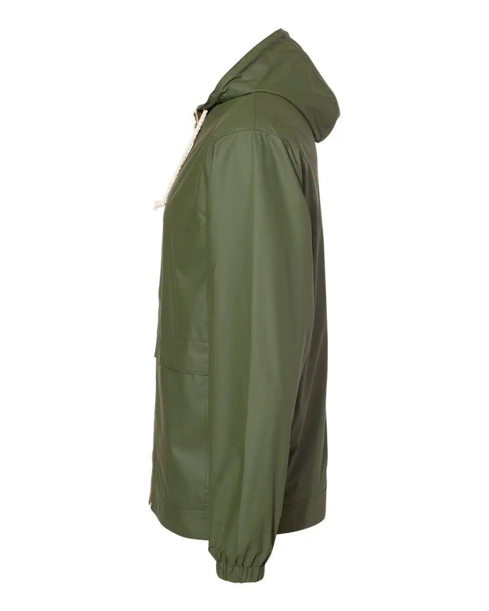 Weatherproof 193910 Vintage Hooded Rain Jacket - Bronze Green